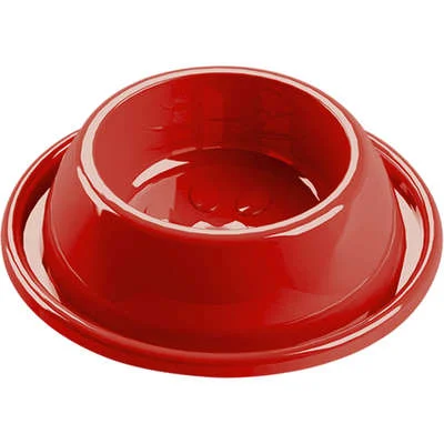 Comedouro Plastico Anti Formiga Pequeno Vermelho 600 ml