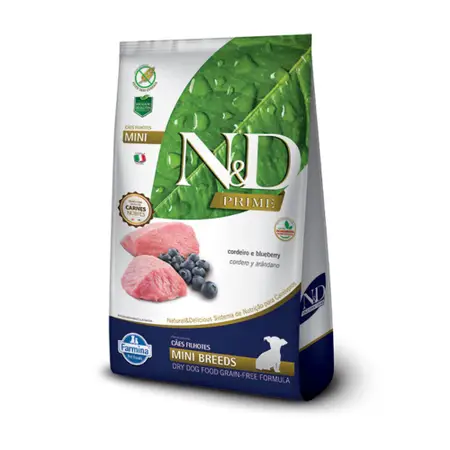 Nd Prime Cordeiro Puppy Mini 800 Gr