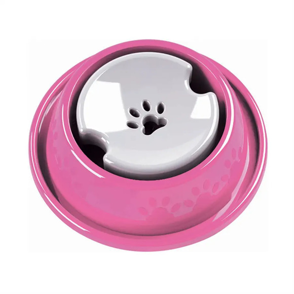 Bebedouro para Cães de Pelo Longo Tamanho Médio - Pet Injet Rosa