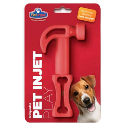Brinquedo Pet Play Martelo Vermelho
