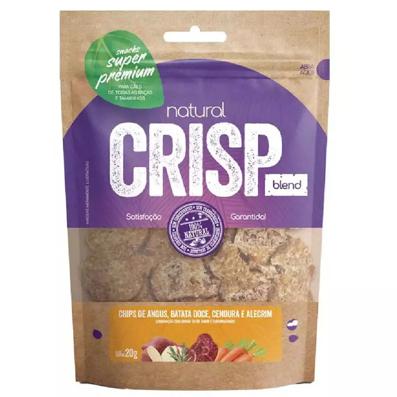 Chips De Angus, Batata Doce e Cenoura Natutal Crisp 20 g