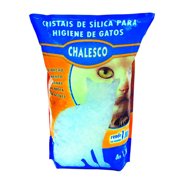 Areia Sílica Chalesco para Gatos 1,8 kg