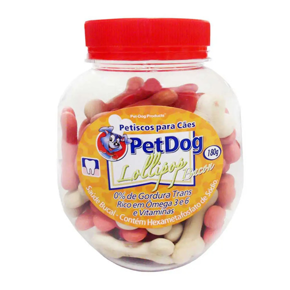 Biscoito para Cães Lollipop Pet Dog 180 g