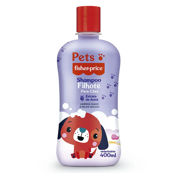 Shampoo Pets Cães Filhotes Fisher-Price 400 ml