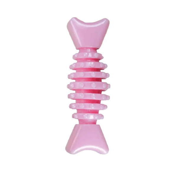 Brinquedo Mordedor Ossinho Baby Dent Jambo Rosa Único