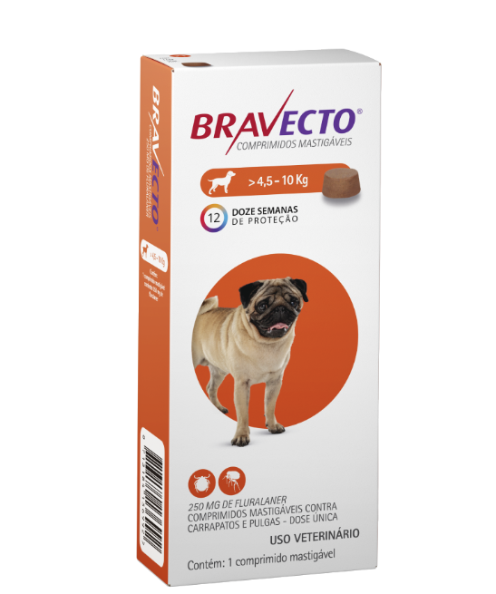 Bravecto 250mg - 4 5 A 10 Kg