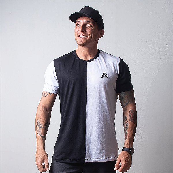 Camiseta Half Side - Algodão Orgânico