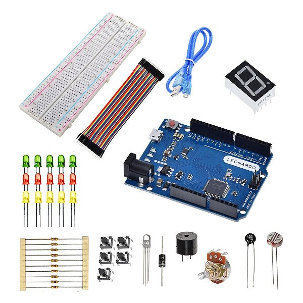 KIT ARDUINO LEONARDO INICIANTE