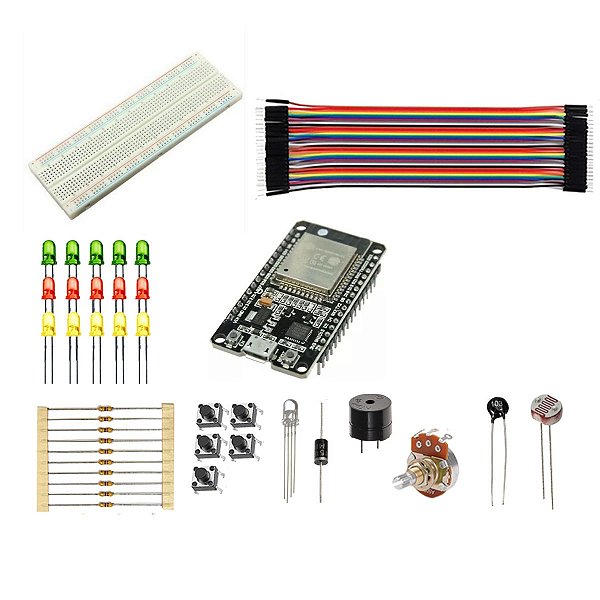 Kit Robótica com ESP32 iniciante - ARDUCORE - Robótica Educacional arduino