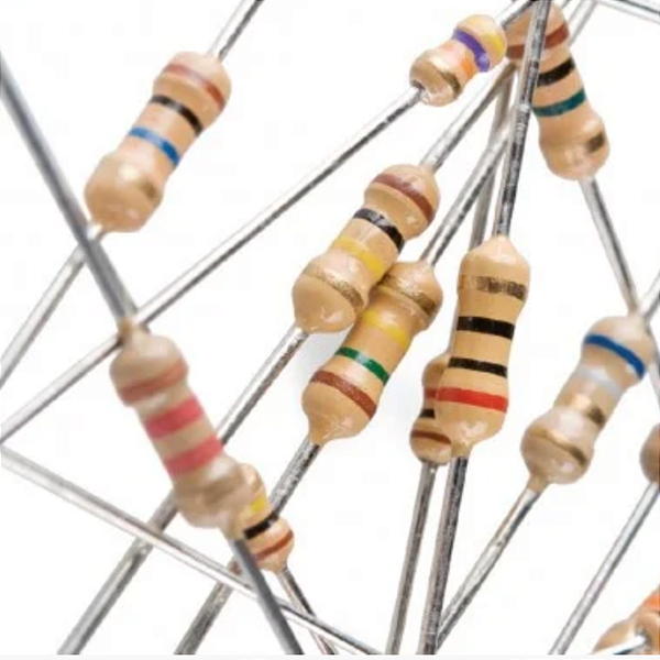 Kit Com 50 resistores  c/ 50 unidades