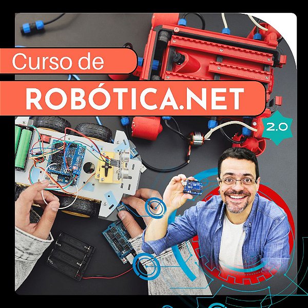 KIT AVANÇADO DO CURSO DE ROBÓTICA.NET - BRINCANDO COM IDEIAS