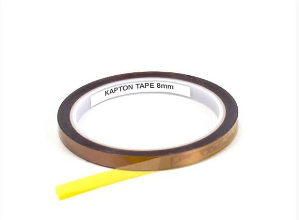 FITA POLIAMIDA TIPO KAPTON 8MM x 33M