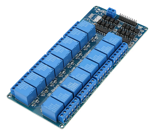 MÓDULO RELE 16 CANAIS 5v