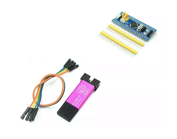 KIT PLACA ARM STM32 - STM32F103C8T6 + ST-LINK GRAVADOR/ PROGRAMADOR