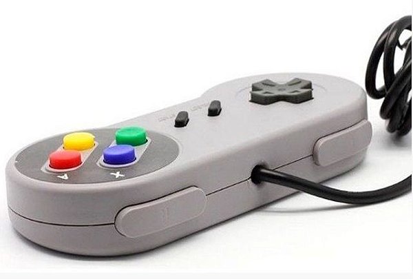 CONTROLE USB SUPER NINTENDO  P/ PC OU RASPBERRY