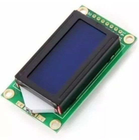 Display Lcd 8x2 Azul Com Backlight 0802a