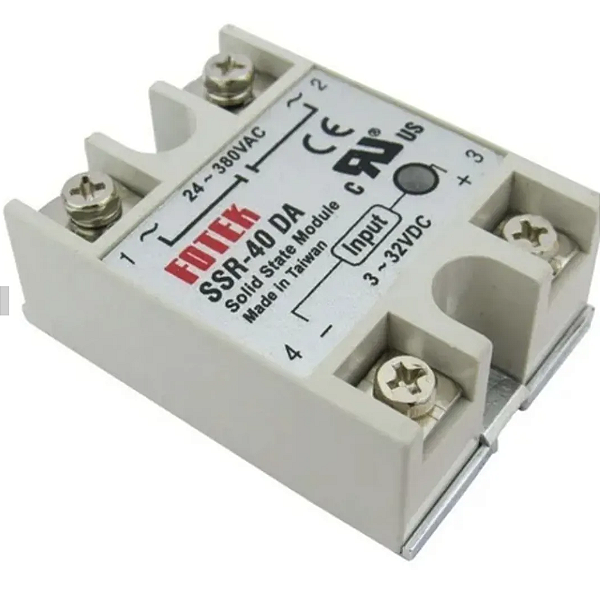 Rele De Estado Sólido Ssr 3-32v 40da 40a 250v