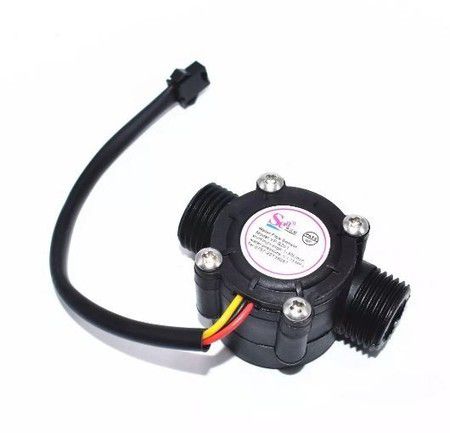 Kit Sensor De Fluxo Vazão G1/2 + Rele Acoplador 220v