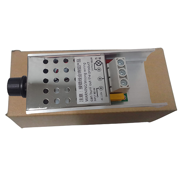DIMMER 10.000W SCR 220V METALICO