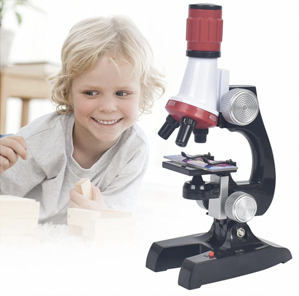 MICROSCOPIO EDUCATIVO BRINQUEDO COM INMETRO /MANUAL EM PORTIGUES