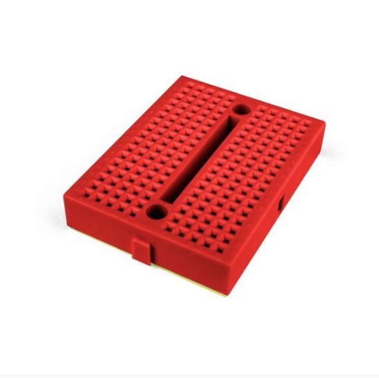 MINI PROTOBOARD 170 PONTOS - VERMELHO