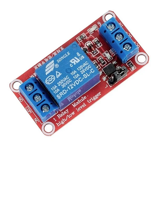 MÓDULO RELE 1 CANAL COM BORNES KRE 12V - ARDUCORE - Robótica Educacional  arduino