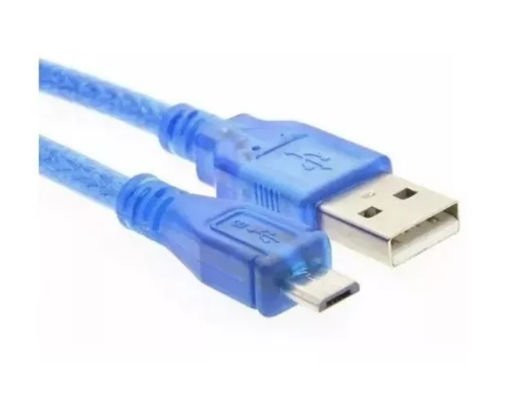 CABO MICRO USB P/ ARDUINO LEONARDO 30cm