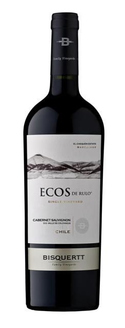 Vinho Bisquertt Ecos de Rulo Single Vineyard Cabernet Sauvignon - 750ml