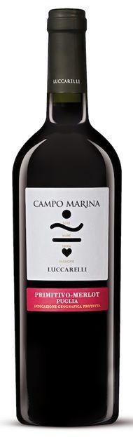 Vinho Luccarelli Campo Marina Primitivo Merlot - 750ml
