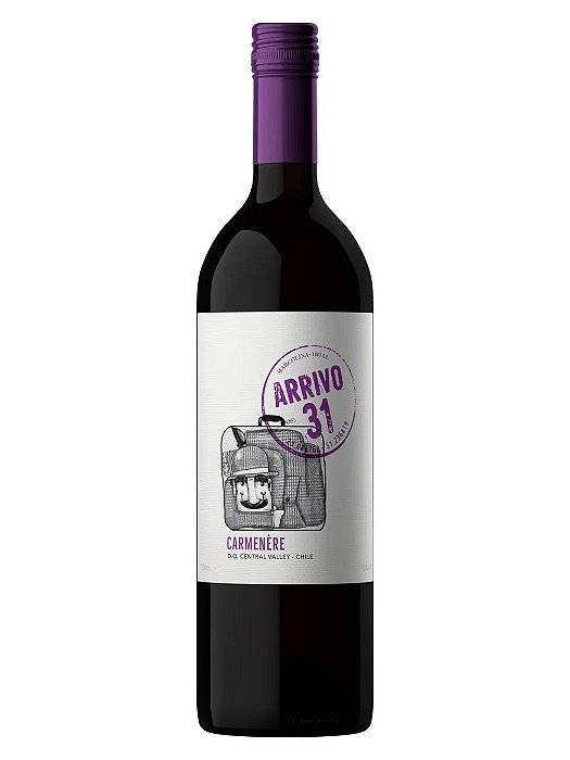 Vinho Arrivo 31 Carménère - 750ml