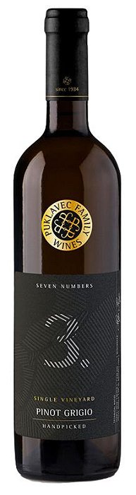 Vinho Branco Seven Numbers 3 Single Vineyard Pinot Grigio - 750ml #DESCONTO