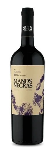 Vinho Tinto Manos Negras Malbec - 750ml