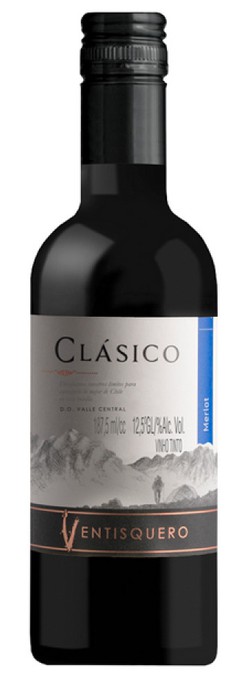 Vinho Tinto Vestisquero Clássico Merlot - 187ml