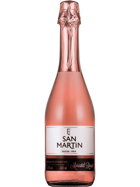 Espumante San Martin Moscatel Rosé - 660ml