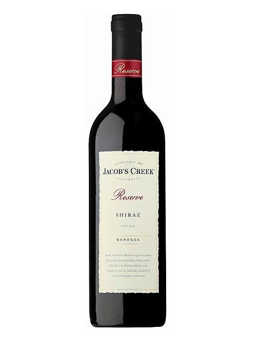 Vinho Jacob's Creek Reserve Shiraz - 750ml #DESCONTO