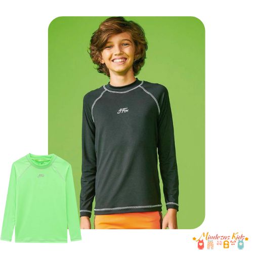 Camiseta em Malha Uv Dry com Proteção Uv 50+ Johnny Fox