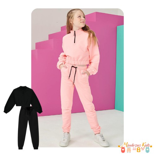 Conjunto Moletom 16 Anos  Roupa Infantil para Menina Vic&Vicky