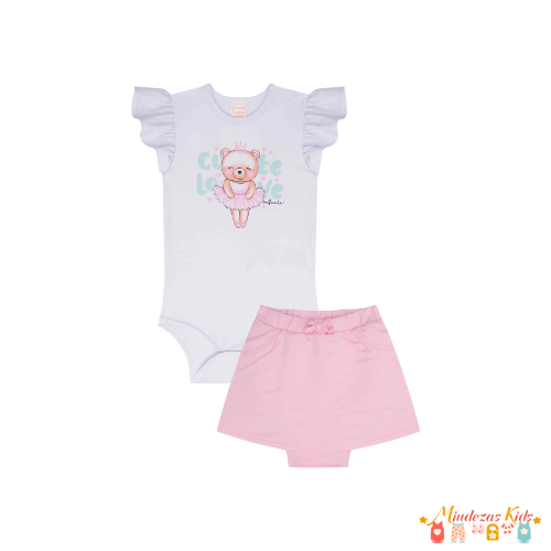 Conjunto de Body e Saia Infanti