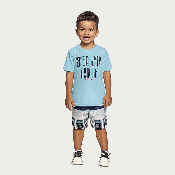 Conjunto Meia Malha Penteada E Tecido Politel Alakazoo blk23k