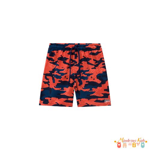 Bermuda em nylon com elastano Luc.boo