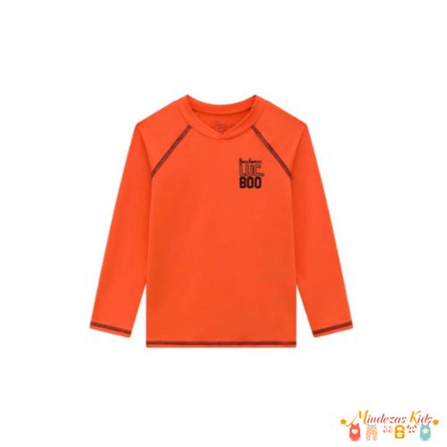 Camiseta em malha com proteção UV 50+ Luc.boo