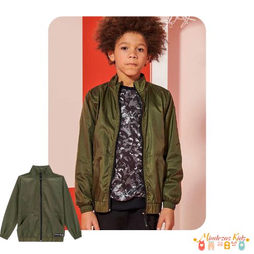 Jaqueta corta vento em nylon aerofit Johnny Fox