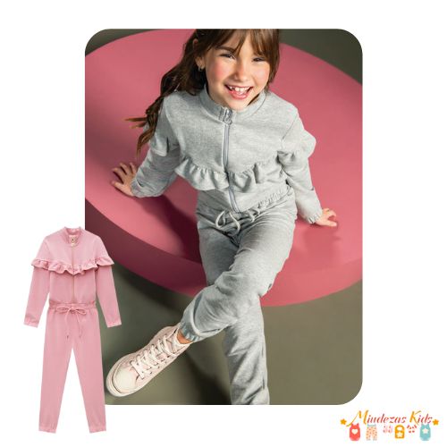 Macacão em molecotton Infanti