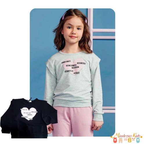 Blusão em molevisco Infanti