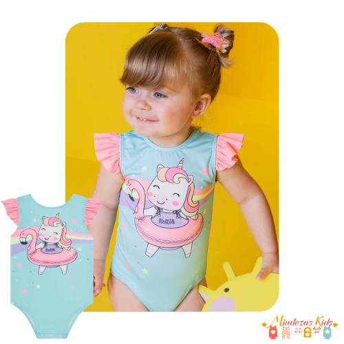 Maio em malha com proteção UV 50+ Kukie Beachwear