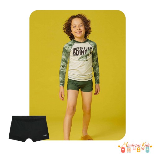 Sunga em malha UV dry com proteção UV 50+ Luc.boo beachwear