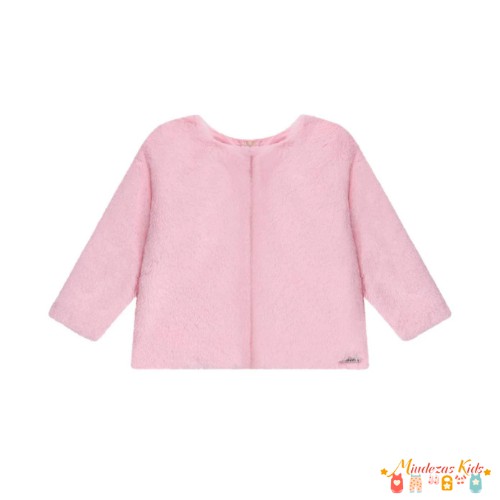 Casaco em pelo soft liso Infanti