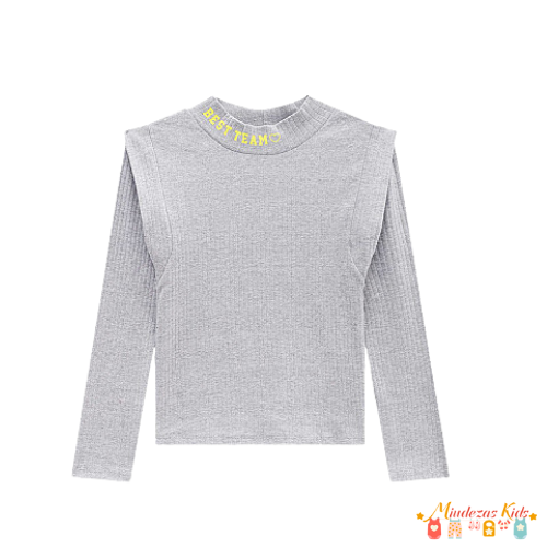 Blusa em canelado capri Infanti Fashion