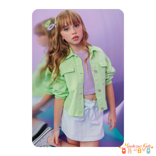 Jaqueta em sarja pita Infanti Fun