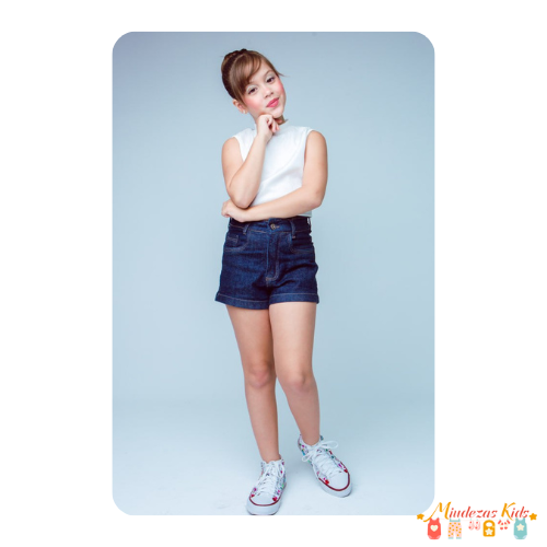 Short amor jeans L2M Girls